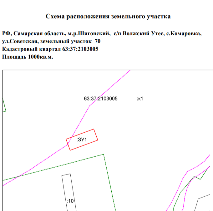 Земельный участок для индивидуального жилищного строительства