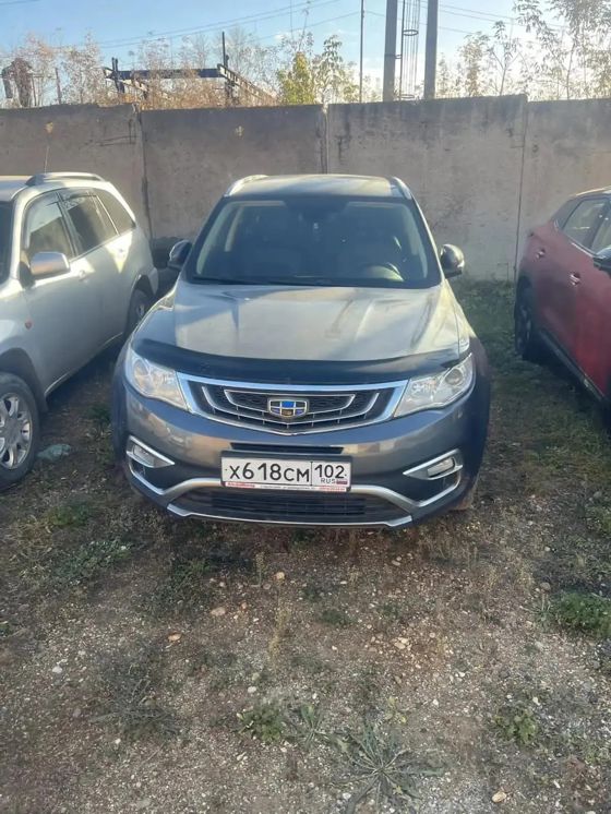 Автомобиль GEELY ATLAS, 2019 г.в., г/н Х618СМ102, идентификационный номер (VINY4K8752S0KB301310),