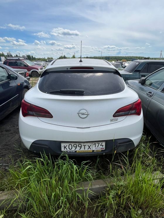 Легковой автомобиль OPEL ASTRA, государственный регистрационный знак К099ТХ 174, 2013 года выпуска, VIN XWFPD2DC1D0008845,(Залог) (один ключ от автомобиля, информация по документам отсутствует)