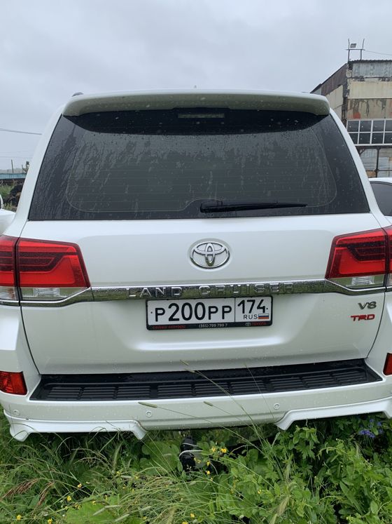 Автомобиль TOYOTA LAND CRUISER 200, 2019 года выпкуска, VIN JTMNX02J004191514 (один ключ от автомобиля, информация по документам отсутствует)