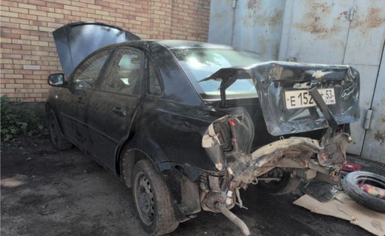 Автомобиль CHEVROLET  LACETTI (годные остатки транспортного средства)