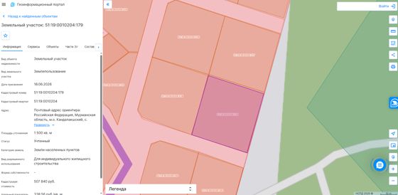 Аренда земельного участка 15 сот., ИЖС, Мурманская обл.