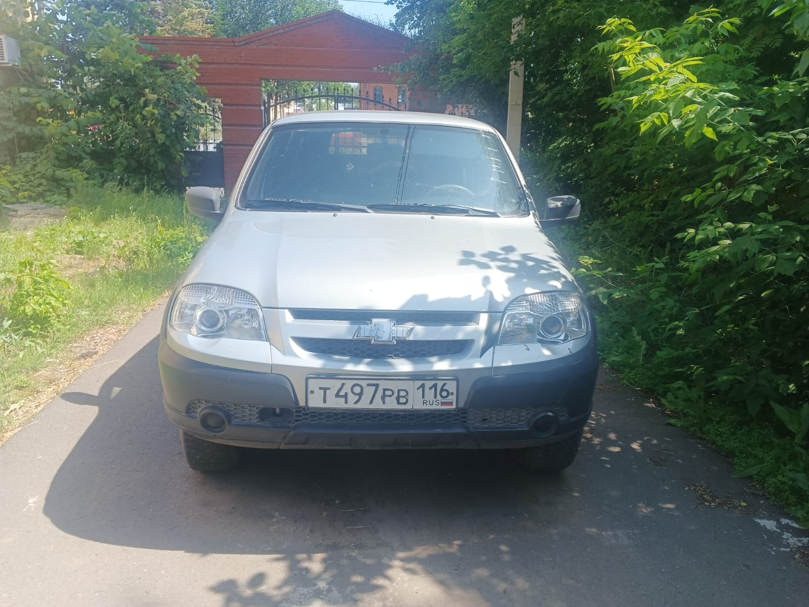 Chevrolet Niva 212300-55, категория ТС В, тип транспортного средства по ПТС: легковой, регистрационный знак Т497РВ 116 RUS, идентификационный номер (VIN): Х9L212300Е0500880, год выпуска 2013, цвет – светло-серебристый металлик