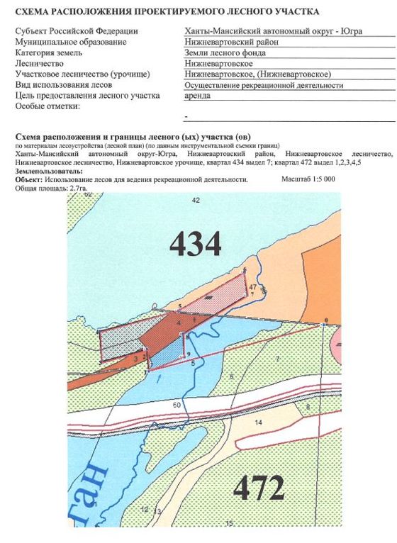 Лесной участок, ХМАО