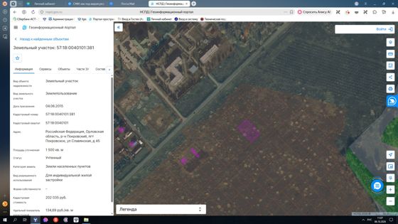 Аренда земельного участка 15 сот., ИЖС, пгт Покровское, Орловская обл.