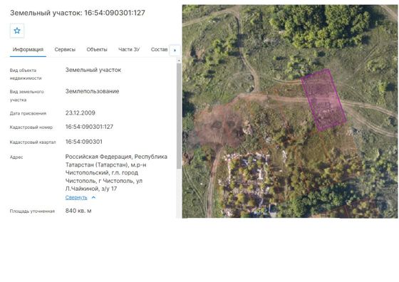 Аренда земельного участка 8,4 сот., Чистополь