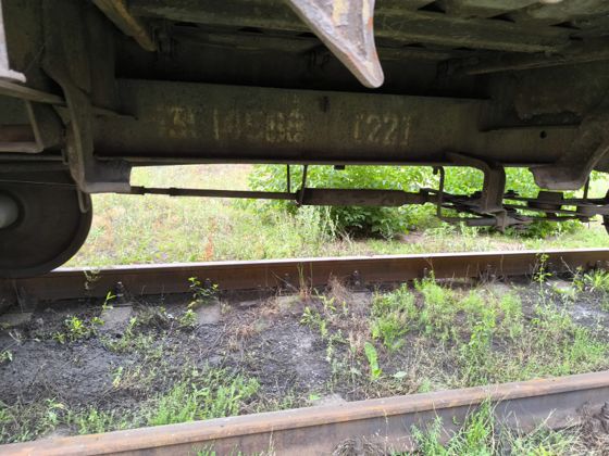 Полувагон 4-осный с люками в полу без тормозной площадки