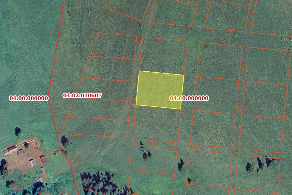 Земельный участок с кадастровым номером 04:02:010607:375, площадью 2112 кв. м., расположенный по адресу: Российская Федерация, Республика Алтай, Чойский район, с. Чоя, ул. Радужная, 3, вид разрешенного использования – для строительства жилого дома