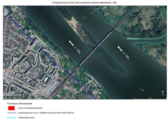 Право водопользования, Новосибирская обл.