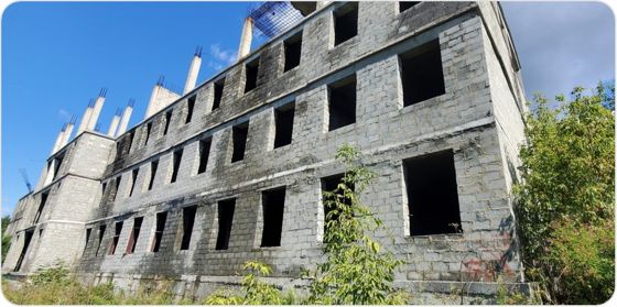 Объект незавершённого строительства 6 490,3 м², Находка
