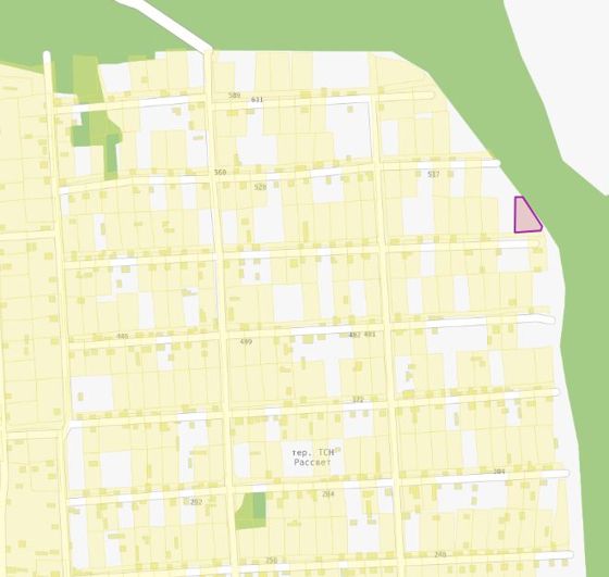 Аренда земельного участка 6,8 сот., садоводство, СНТ Рассвет, Иркутская обл.