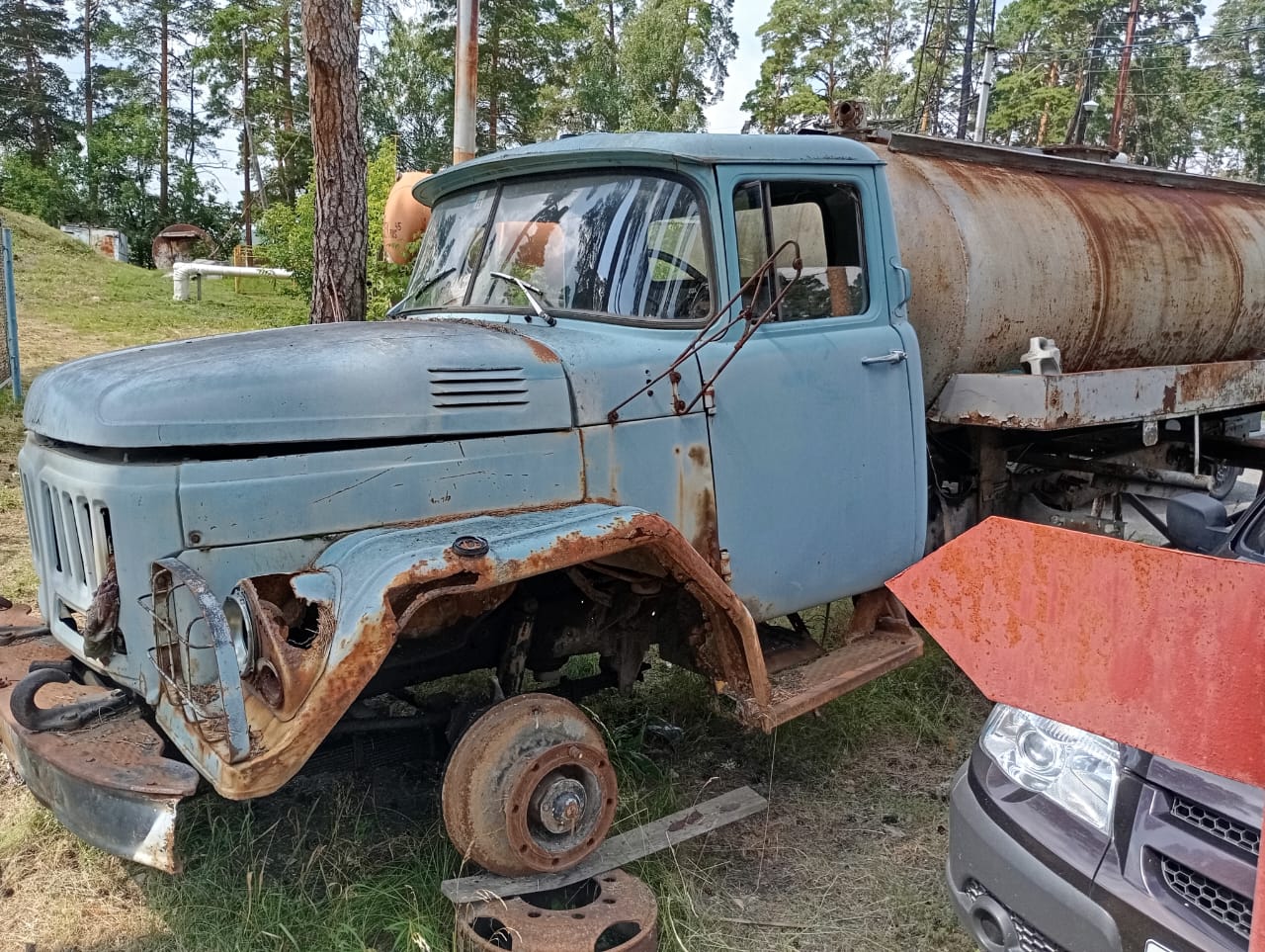 Автоцистерна ЗИЛ 431412, 1987