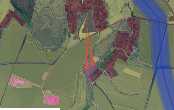 Аренда земельного участка 6,82 га, сельхозназначение, Курская обл.