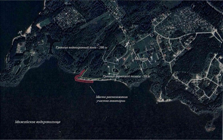 Право водопользования, СНТ Моряна, Московская обл.