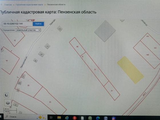 Земельный участок 15 сот., ИЖС, д. Карауловка, Пензенская обл.