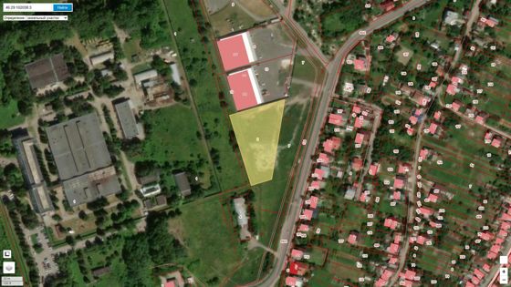 Аренда земельного участка 55 сот., промназначение, Курск