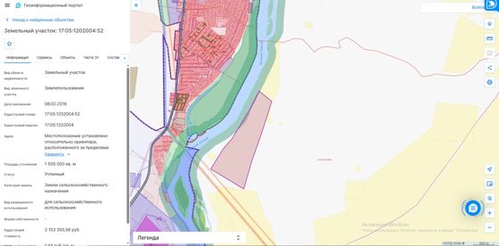 Аренда земельного участка 150 га, сельхозназначение, Тыва