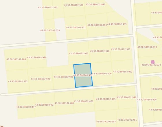 Земельный участок 15 сот., садоводство, Кировская обл.