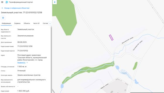 Аренда земельного участка 15 сот., ИЖС, Ясногорск
