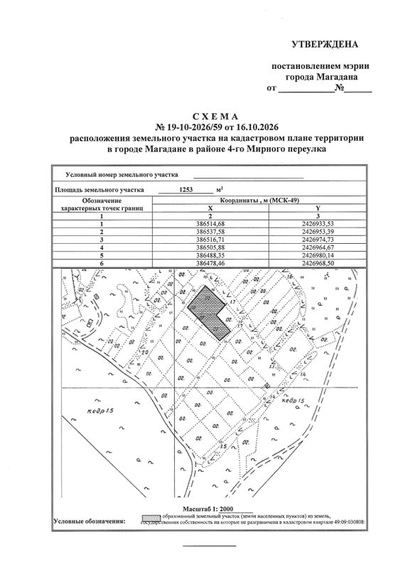 Земельный участок 13 сот., садоводство, Магаданская обл.
