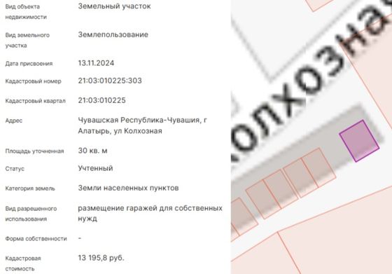 Аренда земельного участка 0,3 сот., Алатырь