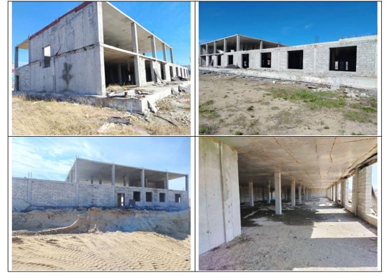 Объект незавершённого строительства 7 717 м², Новый Уренгой