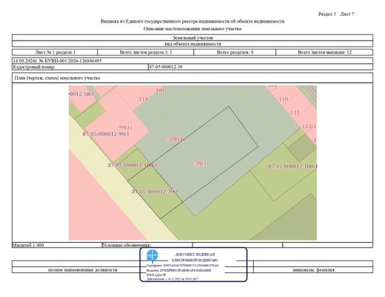 Аренда земельного участка 5,4 сот., Чукотка
