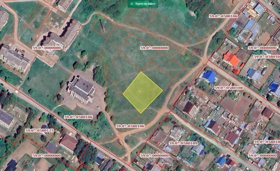 Земельный участок 19 сот., ИЖС, с. Черная, Пермский край