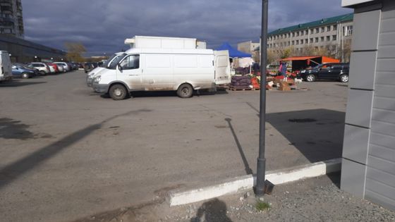 Место для нестационарного торгового объекта, Курган