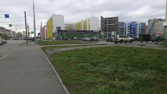 Место для нестационарного торгового объекта, Курган