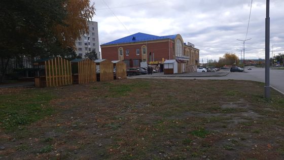Место для нестационарного торгового объекта, Курган