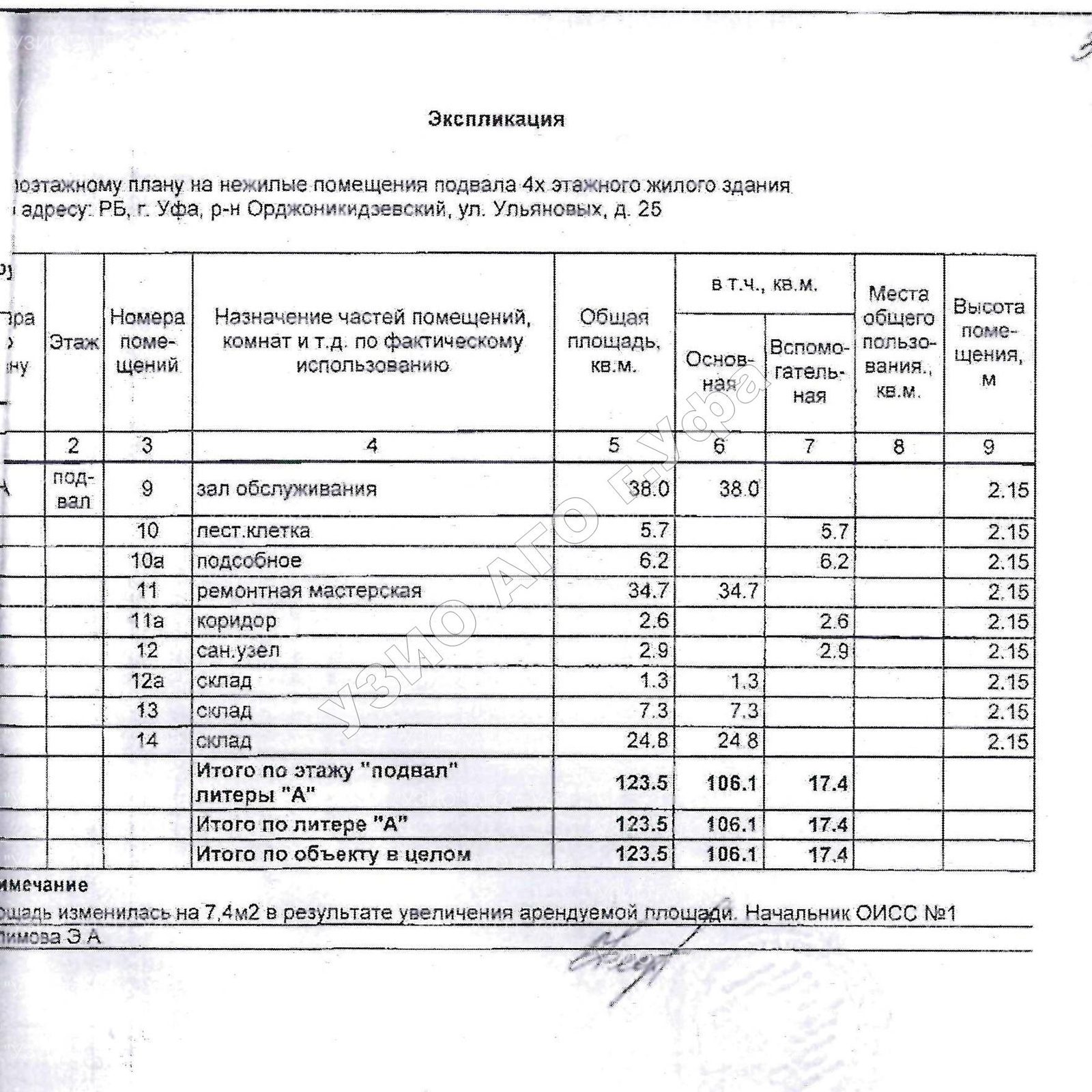 Аренда нежилого помещения 123,5 м², Уфа