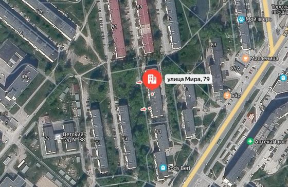 1/4 доли в комнате 17,9 м², Березники