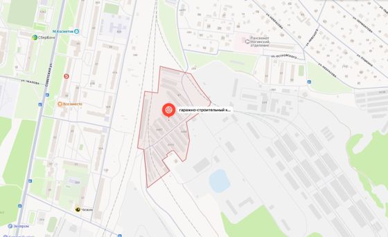 Гараж 21,8 м², Электрогорск