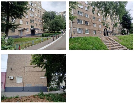 1/2 доли в 1-комнатной квартире 28,8 м², Ижевск