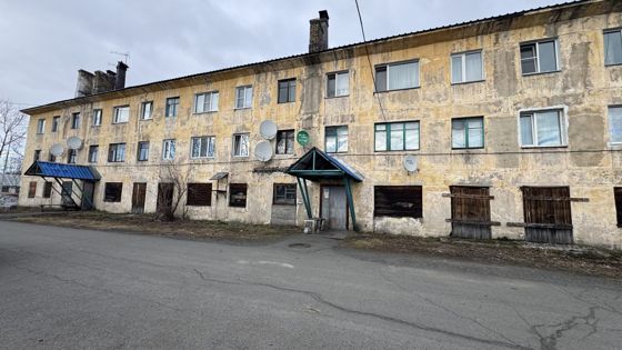 1/3 доли в квартире 56,6 м², с. Мильково, Камчатский край