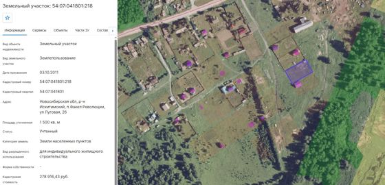 Аренда земельного участка 15 сот., ИЖС, Новосибирская обл.