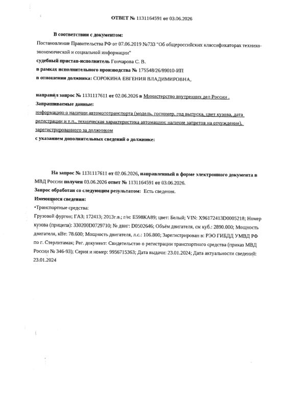 ГАЗ 172413, 2013
