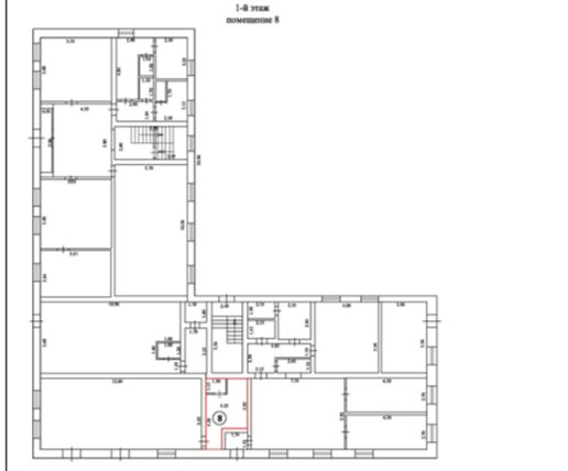 Нежилое помещение 14,5 м², рп Краснозерское, Новосибирская обл.