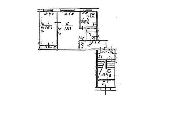 Квартира 45,8 м², Мытищи