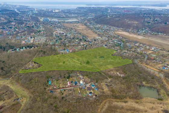 Земельный участок 8,36 га, Приморский край