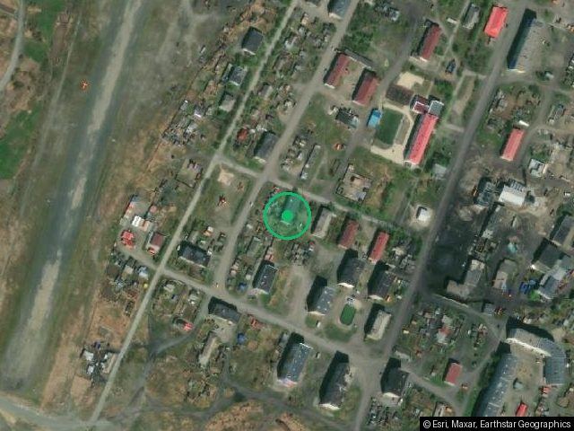 1/5 доли: жилое помещение 33,5 м², рп Эвенск, Магаданская обл.