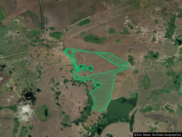 Земельный участок, площадь 2680000 +/- 1202 кв.м., адрес (местонахождение): 641460, Россия, Курганская обл, село Камаган, Куртамышский р-н, в границах бывшего ТОО "Камаганское", кадастровый (условный) номер: 45:09:041801:457 Находится в долевой собственности, размер доли: 4/22.