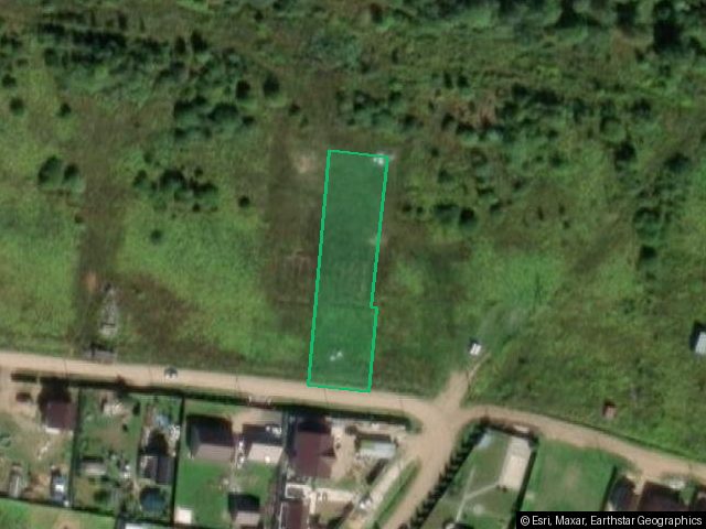 Земельный участок с кадастровым номером: 69:10:0000025:8639, площадью 1 215 кв.м., расположенный по адресу: РОССИЯ, Тверская область, Калининский, с.п. Бурашевское, д. Неготино