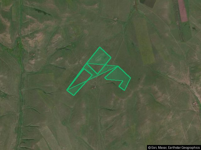 Земельный участок 124 га, сельхозназначение, Забайкальский край