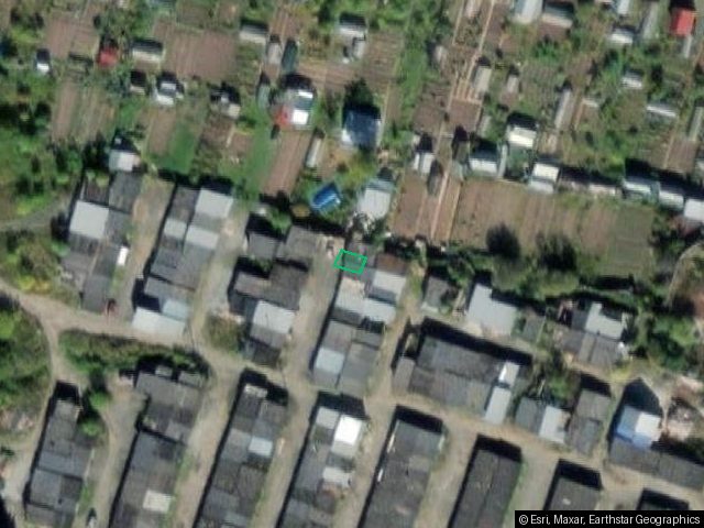 Земельный участок под гараж, собственность, 30 кв.м., расположенный по адресу: обл. Свердловская, г. Нижняя Тура, Восточный район, № С-56. Кадастровый номер: 66:17:0809007:589.