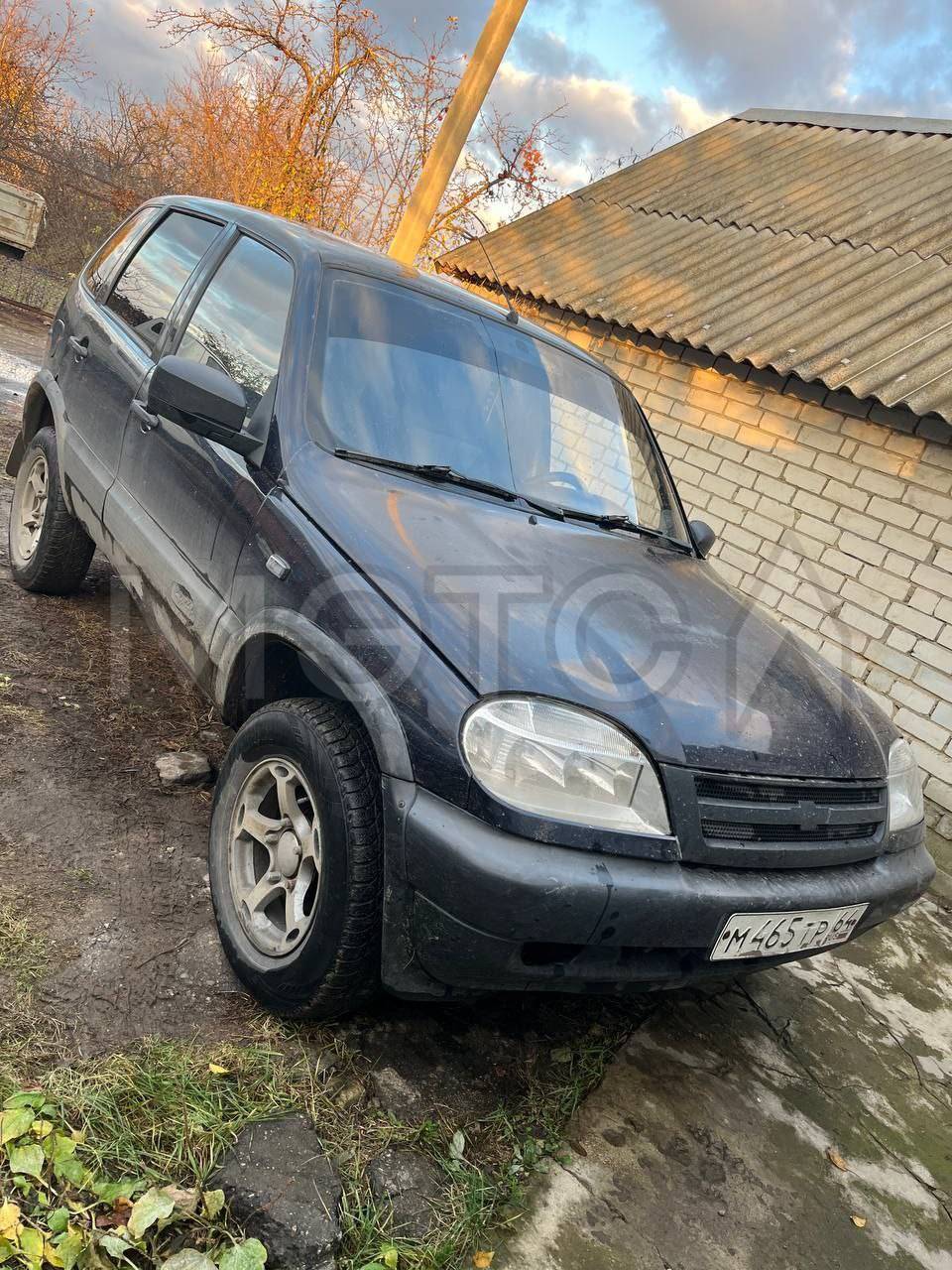 Легковой автомобиль, марка: ШЕВРОЛЕ, модель: НИВА, год изготовления: 2004, цвет: темно-синий металлик, VIN: X9L21230040041754, ПТС: 39 УЕ 095197, г/н: М465ТР64, изготовитель (страна): Россия, модель двигателя: 21230050203, тип двигателя: бензиновый на бензине, двигатель №: 21230050203, мощность двигателя, л. с. (кВт): 79,6 (58,5), рабочий объем двигателя, куб. см: 1690, шасси (рама) №: отсутствует, кузов №: X9L21230040041754, экологический класс: не установлено, разрешенная максимальная масса: 1