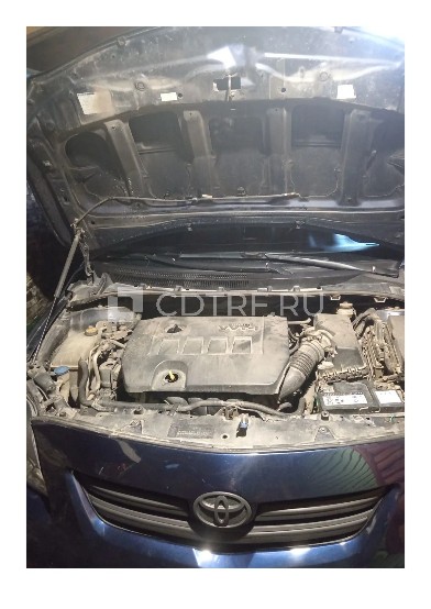 Легковой автомобиль, марка: Toyota, модель: Corolla, год изготовления: 2007, цвет: Темно-синий, VIN: JTNBV56E102011017, ПТС: 70 HT 737720, г/н: K047XE70, изготовитель (страна): Япония, тип двигателя: Бензиновый, мощность двигателя, л. с. (кВт): 124(91), рабочий объем двигателя, куб. см: 1598, экологический класс: 4, вид собственности: индивидуальная. Примечание: 1. произведена замена двигателя - 2zr-fe; объём 1,8 литра – документы на двигатель отсутствуют, в ПТС замена двигателя не вписана. 2. У