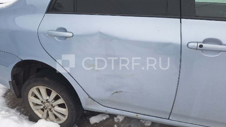 Легковой автомобиль, марка: Тойота , модель: Королла, год изготовления: 2007, цвет: светло-голубой, г/н: Р743ВО46, вид собственности: индивидуальная. Техническое состояние оцененной машины: правая задняя дверь под замену, у автомобиля коррозия по кузову, ДВС и коробка передач отсутствует, передний бампер, фары также отсутвуют
Ознакомление с имуществом производится с момента публикации сообщения о продаже имущества и до окончания приема заявок по предварительной записи по адресу эл.почты: torgi.a