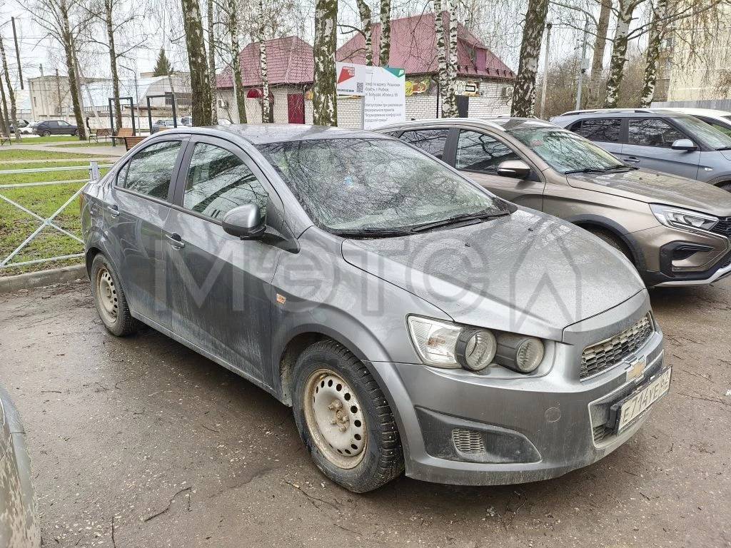 Транспортное средство - Легковой автомобиль, марка: CHEVROLET, модель: KL1T AVEO, 2014 года выпуска, VIN: XUFTF69EJEN019036, грз: Е714УЕ62, модель, номер двигателя: F16D4 133050491, мощность двигателя: 116 л.с., рабочий объем двигателя: 1598 куб. см., шасси (рама): отсутствует, номер кузова: XUFTF69EJEN019036, цвет кузова: Серый металлик. Привод: передний. КПП: механическая. Пробег неизвестен по причине, разряженной АКБ, автомобиль без движения год. Характеристика: кузов в удовлетворительном сос